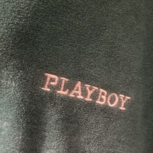 PoloPLAYBOY Teal Blue Terry Cloth Embroidered Polo Shirt